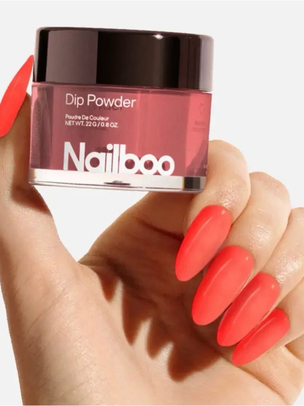 New Nailboo Dip Powder - Hot Tropics bright coral .8oz